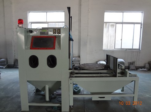 GC-R926臺車轉(zhuǎn)盤式噴砂機